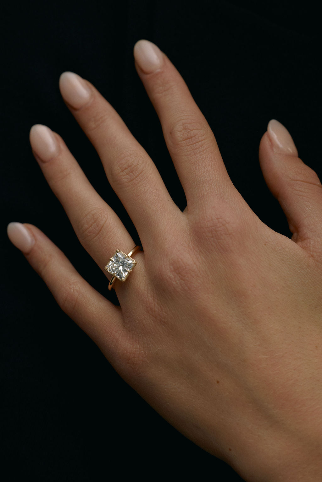 2 CT Round Halo & Pave Lab Grown Diamond Engagement Ring
