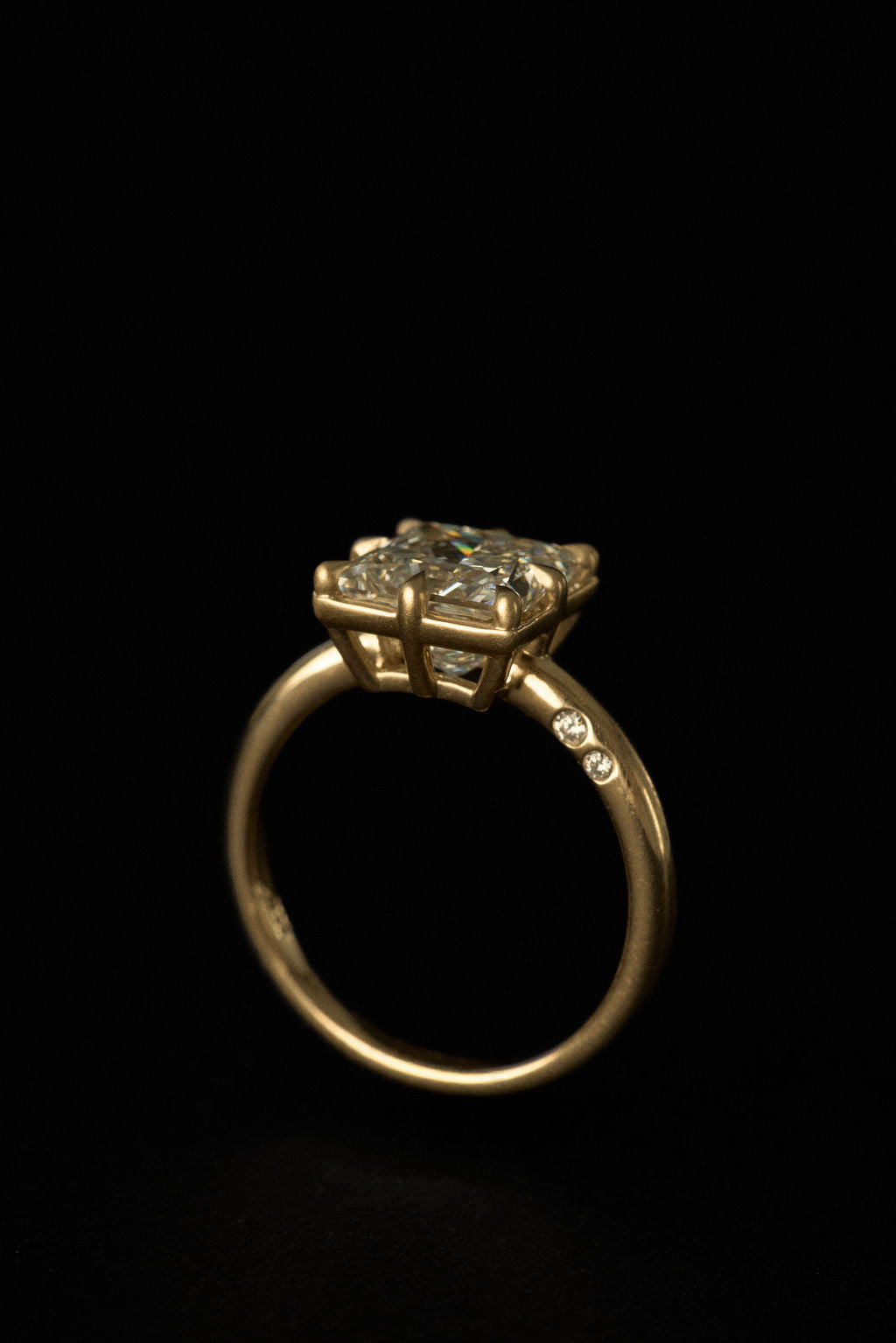 2 CT Round Halo & Pave Lab Grown Diamond Engagement Ring
