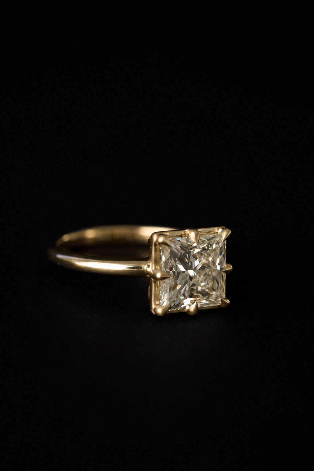 2 CT Round Halo & Pave Lab Grown Diamond Engagement Ring