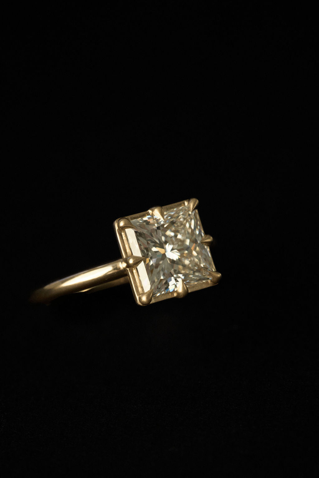 2 CT Round Halo & Pave Lab Grown Diamond Engagement Ring