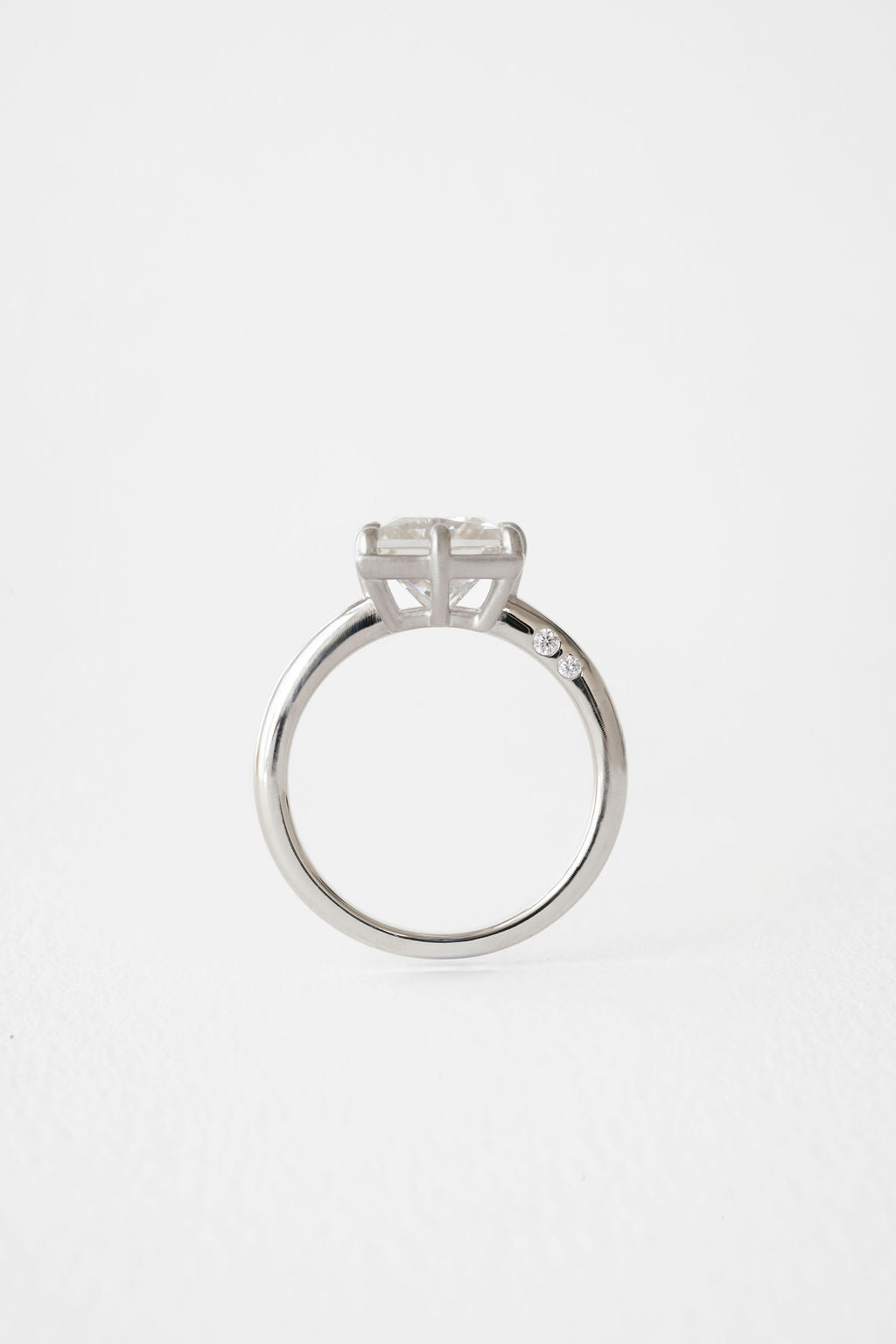 2 CT Round Halo & Pave Lab Grown Diamond Engagement Ring