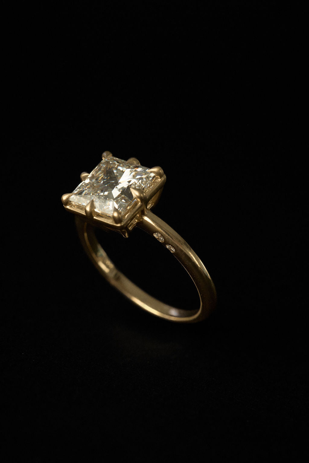 2 CT Round Halo & Pave Lab Grown Diamond Engagement Ring