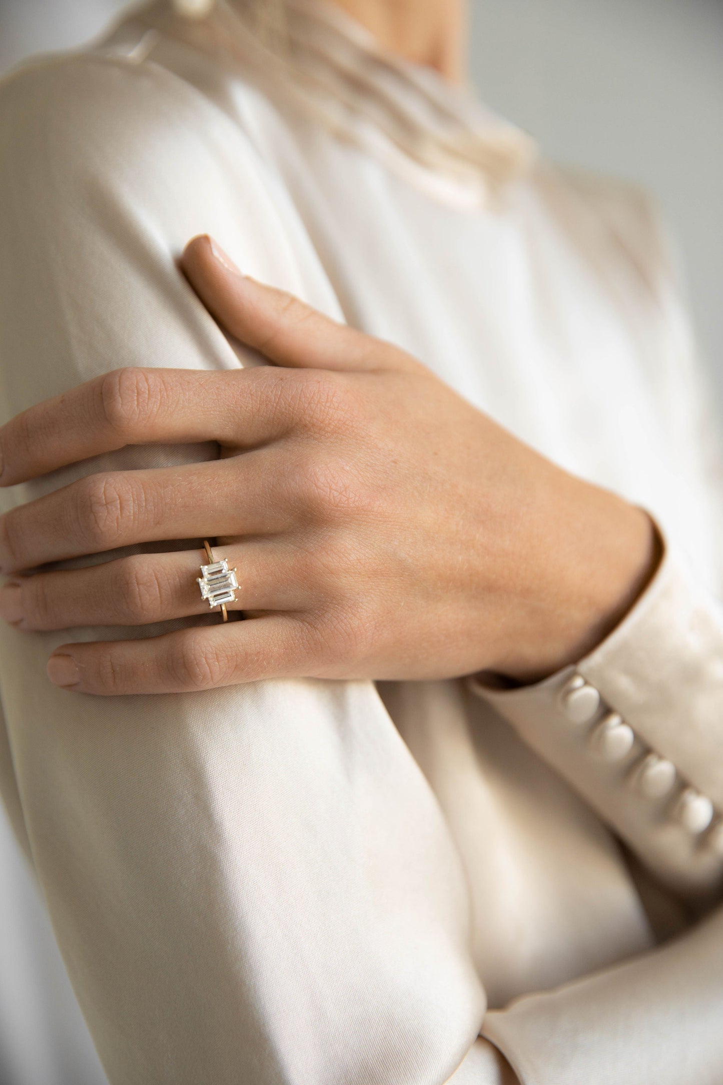 2 CT Round Halo & Pave Lab Grown Diamond Engagement Ring