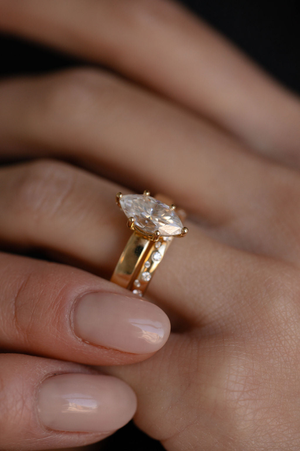 2 CT Round Halo & Pave Lab Grown Diamond Engagement Ring