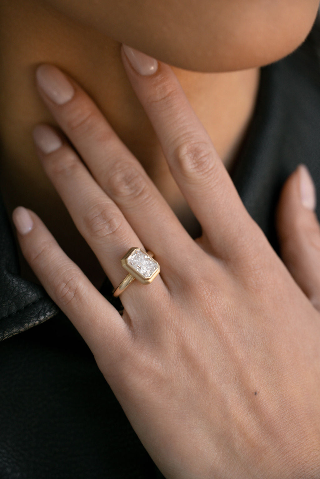 2 CT Round Halo & Pave Lab Grown Diamond Engagement Ring