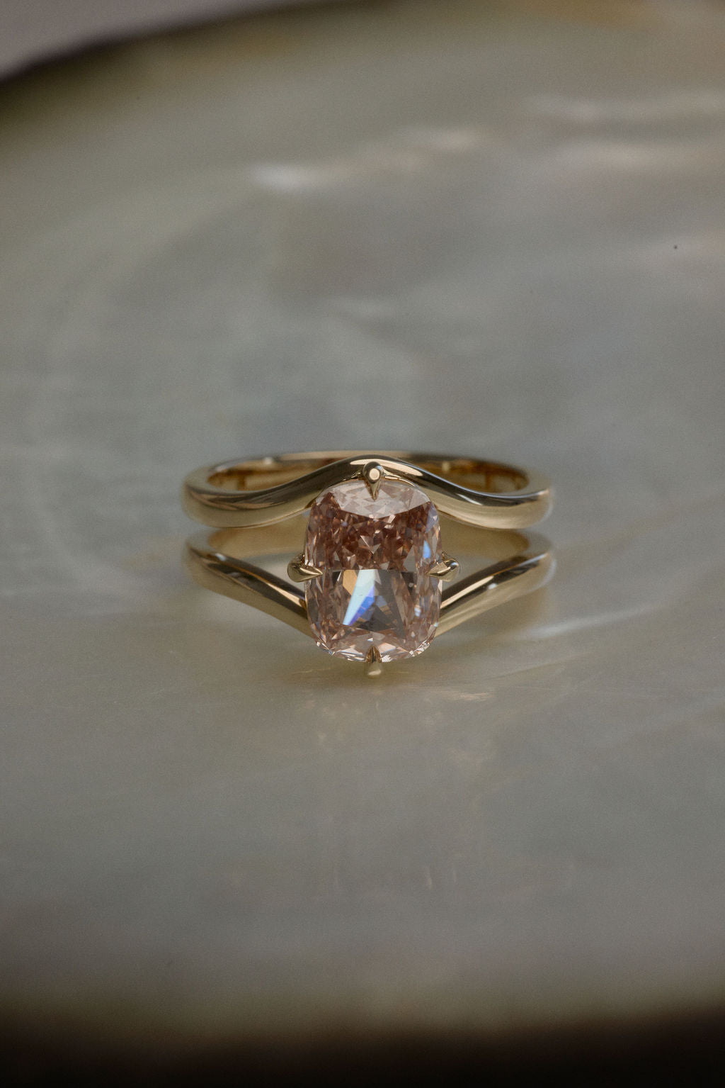 2 CT Round Halo & Pave Lab Grown Diamond Engagement Ring