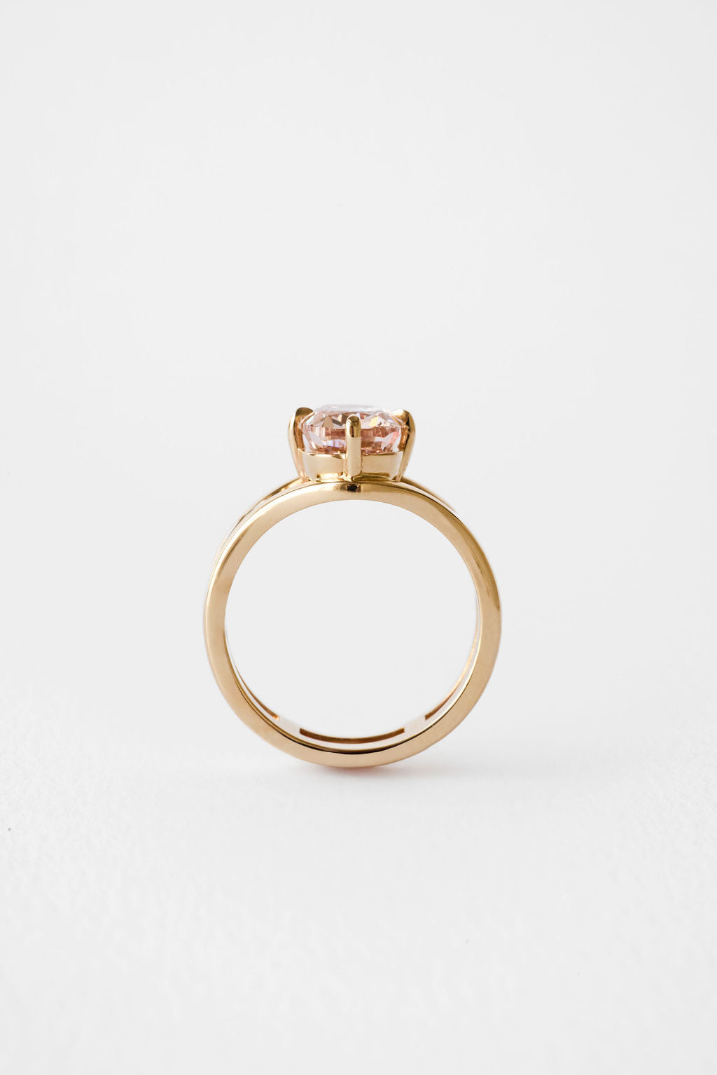 2 CT Round Halo & Pave Lab Grown Diamond Engagement Ring