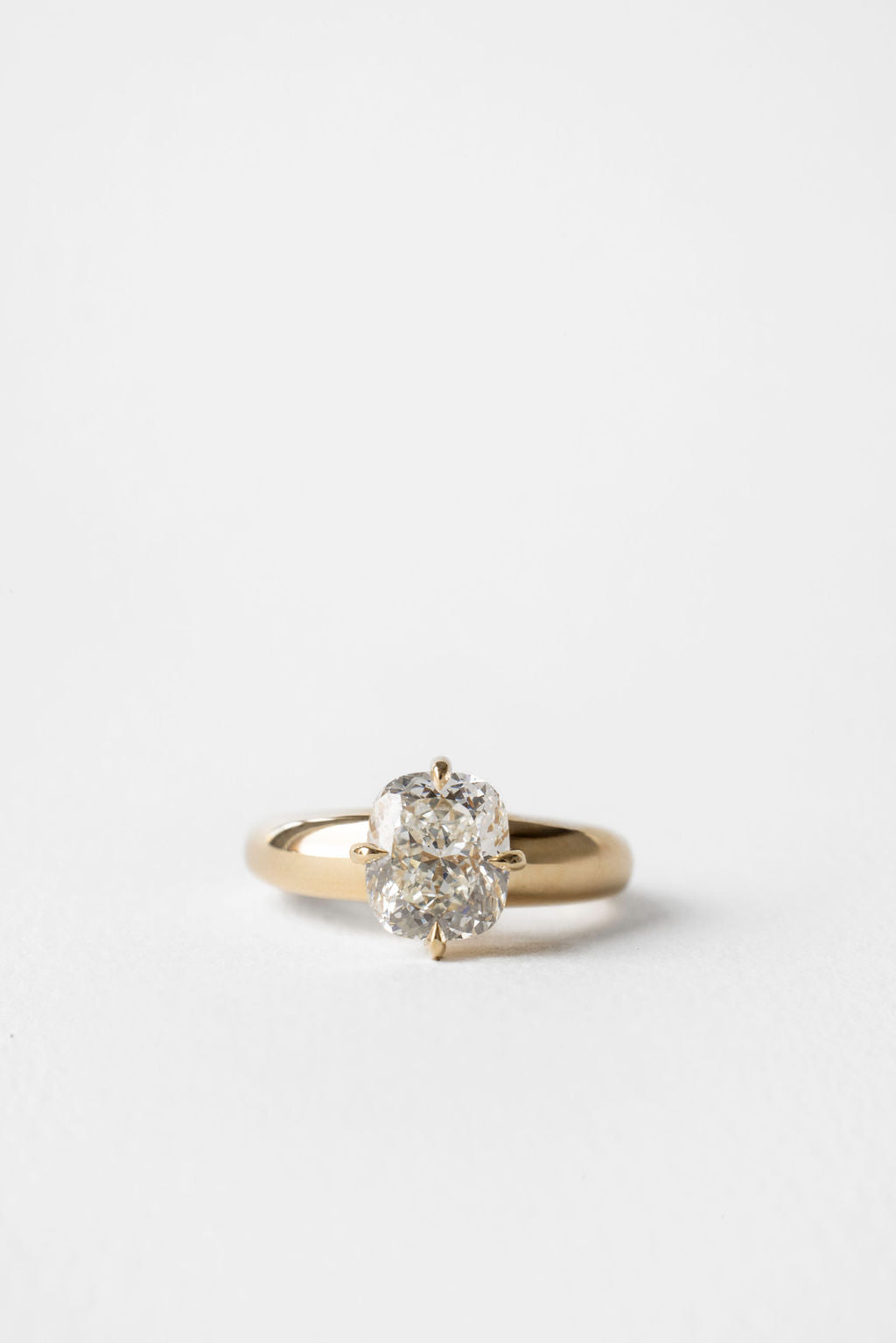 2 CT Round Halo & Pave Lab Grown Diamond Engagement Ring