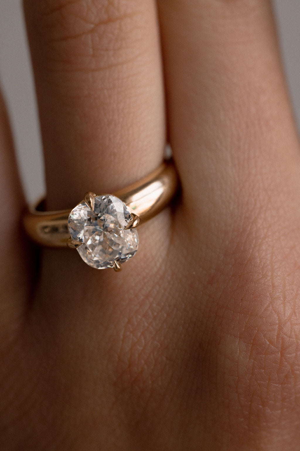 2 CT Round Halo & Pave Lab Grown Diamond Engagement Ring