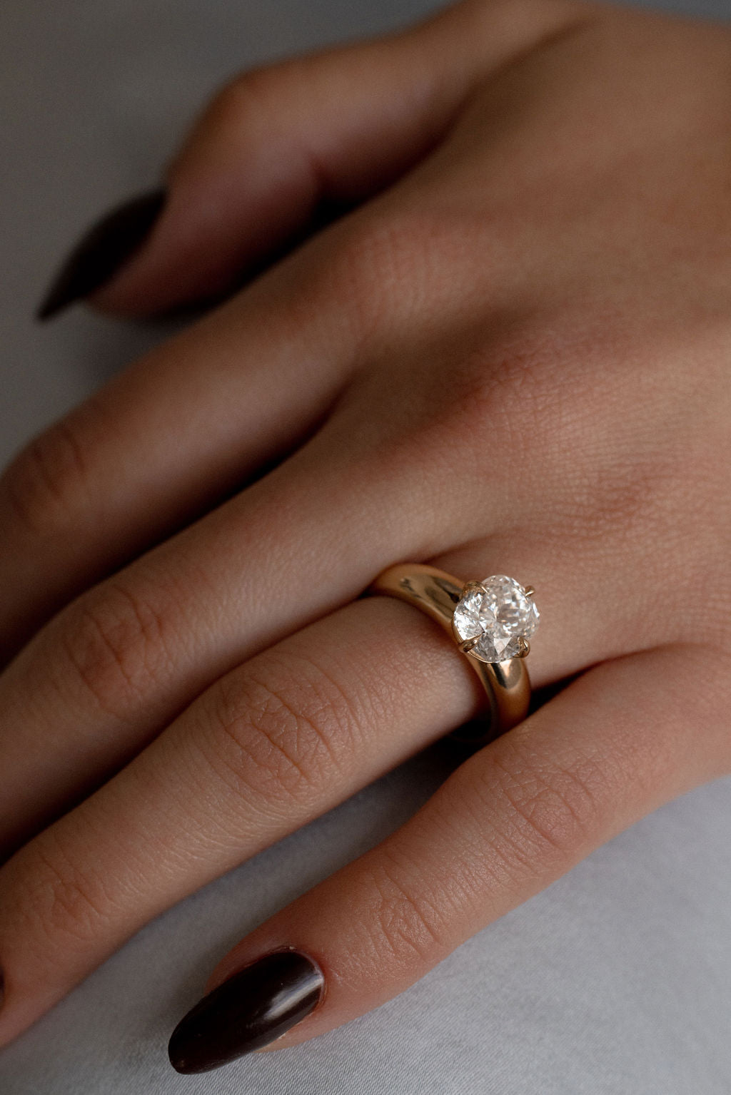 2 CT Round Halo & Pave Lab Grown Diamond Engagement Ring