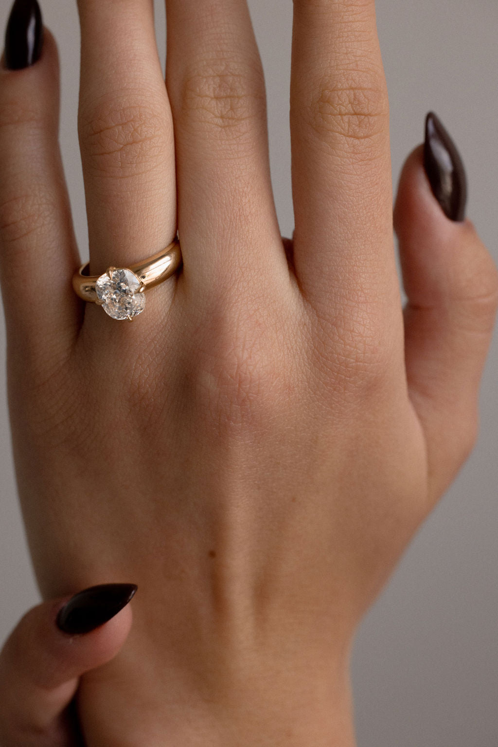 2 CT Round Halo & Pave Lab Grown Diamond Engagement Ring