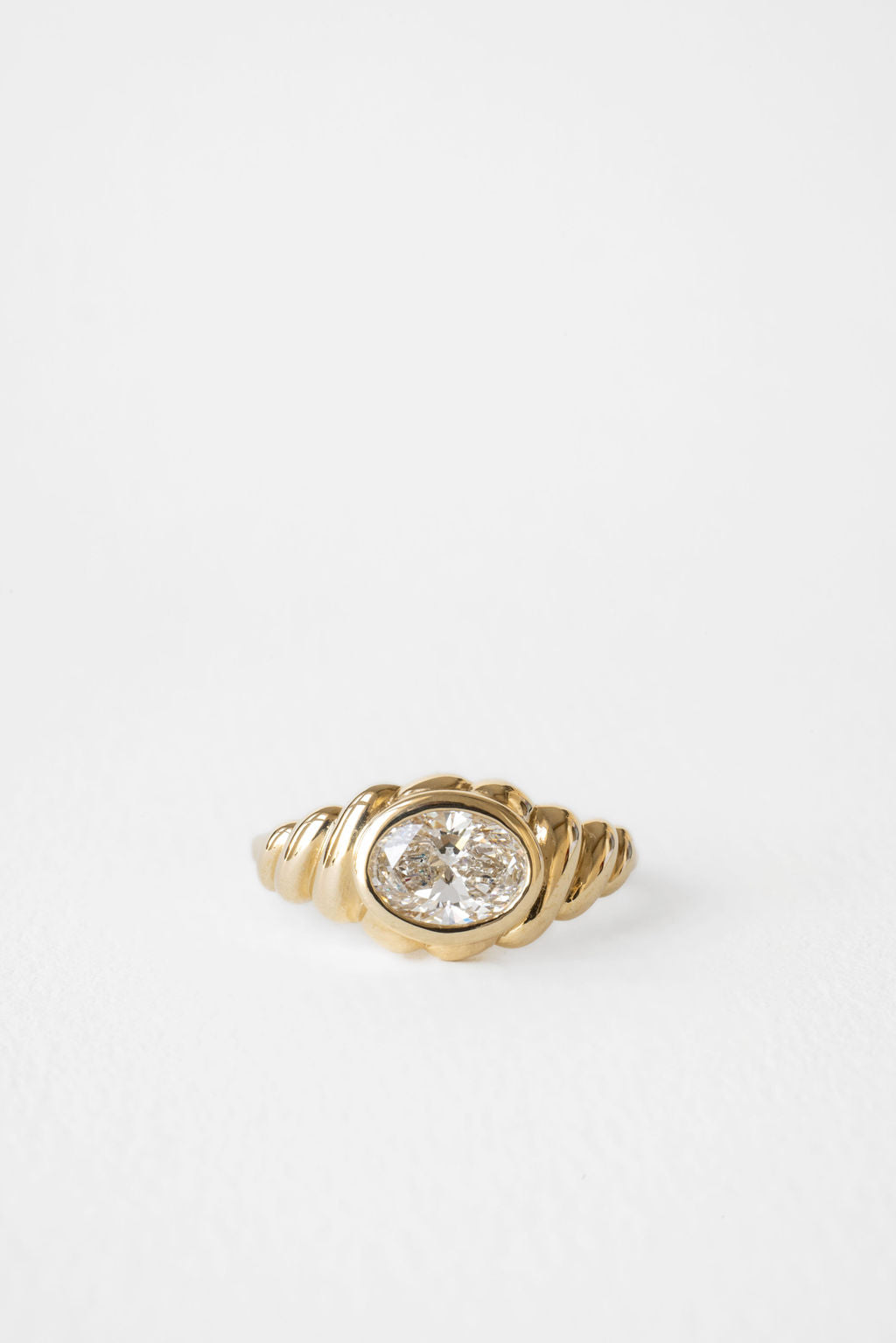 2 CT Round Halo & Pave Lab Grown Diamond Engagement Ring