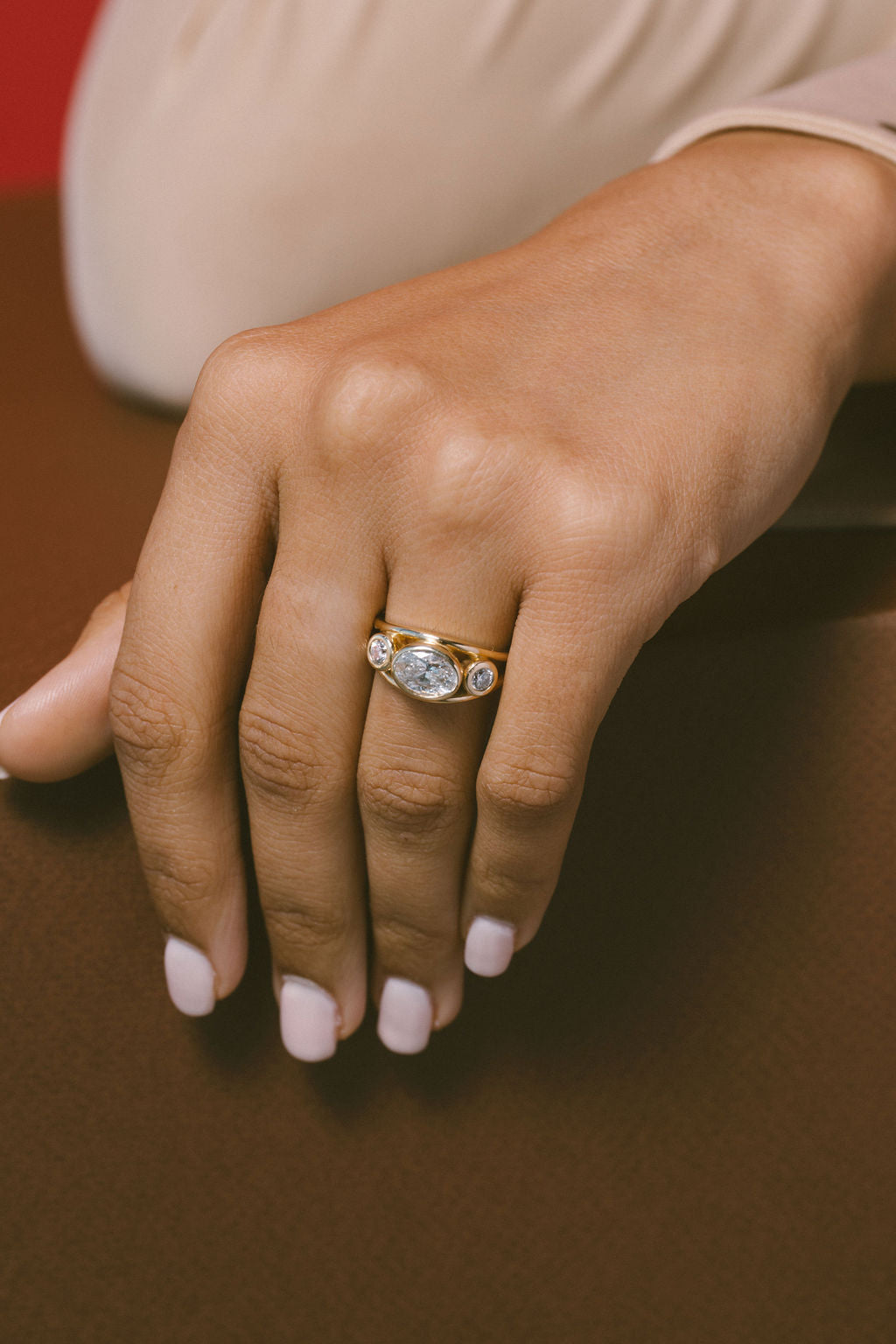 2 CT Round Halo & Pave Lab Grown Diamond Engagement Ring
