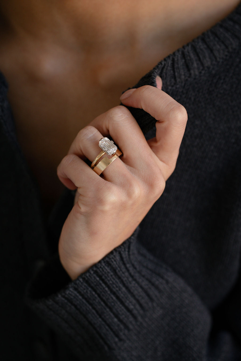 2 CT Round Halo & Pave Lab Grown Diamond Engagement Ring