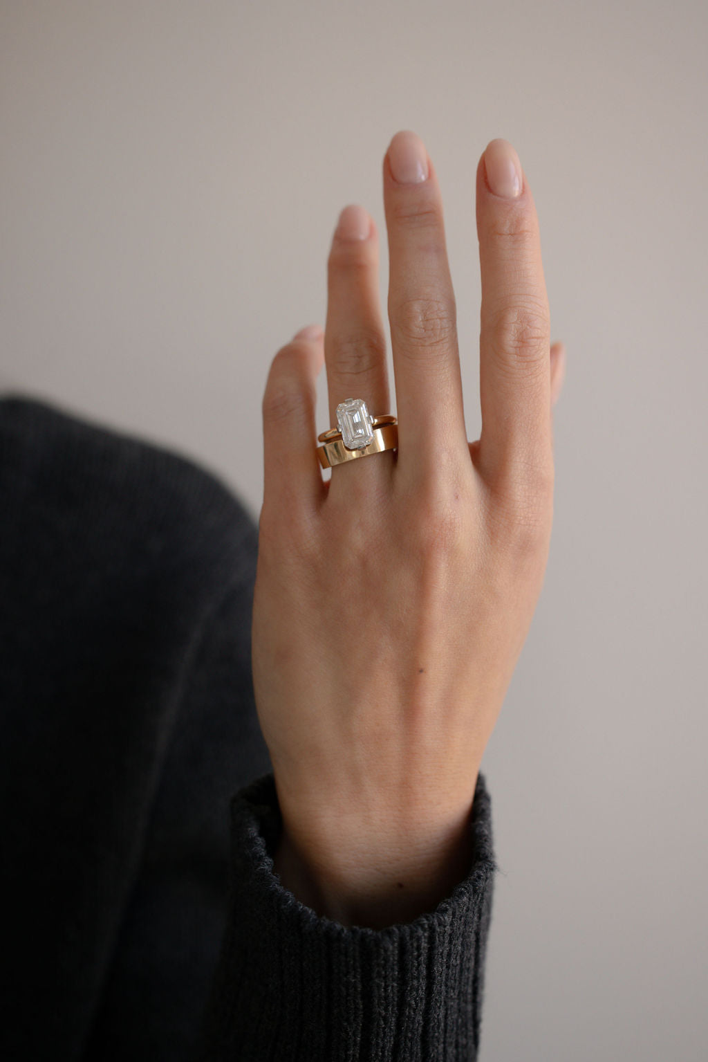 2 CT Round Halo & Pave Lab Grown Diamond Engagement Ring