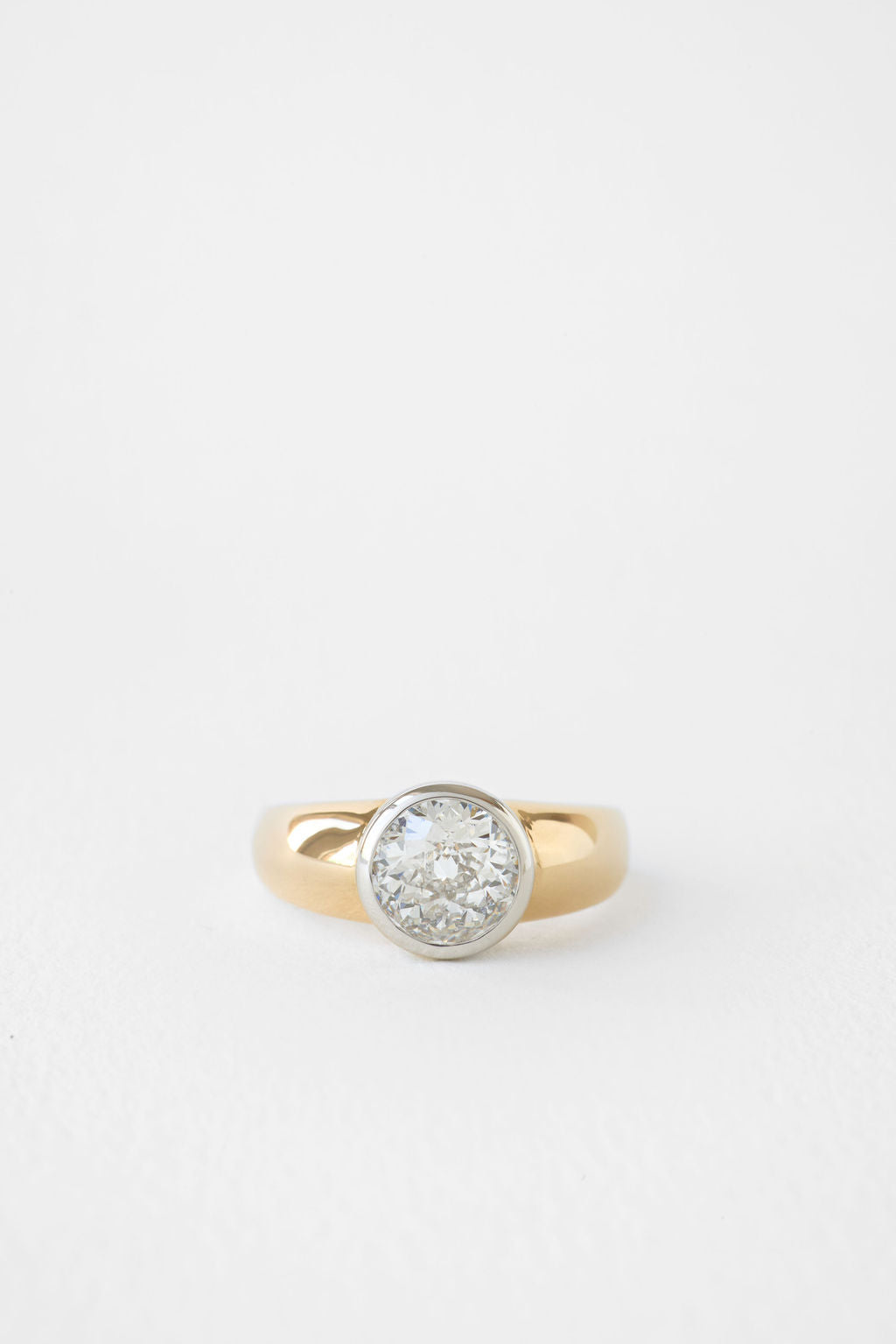 2 CT Round Halo & Pave Lab Grown Diamond Engagement Ring