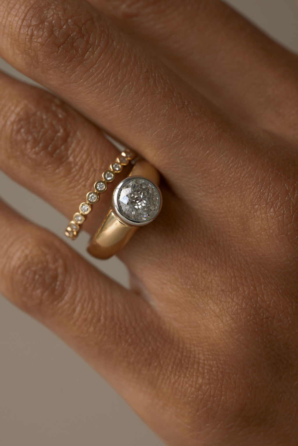 2 CT Round Halo & Pave Lab Grown Diamond Engagement Ring