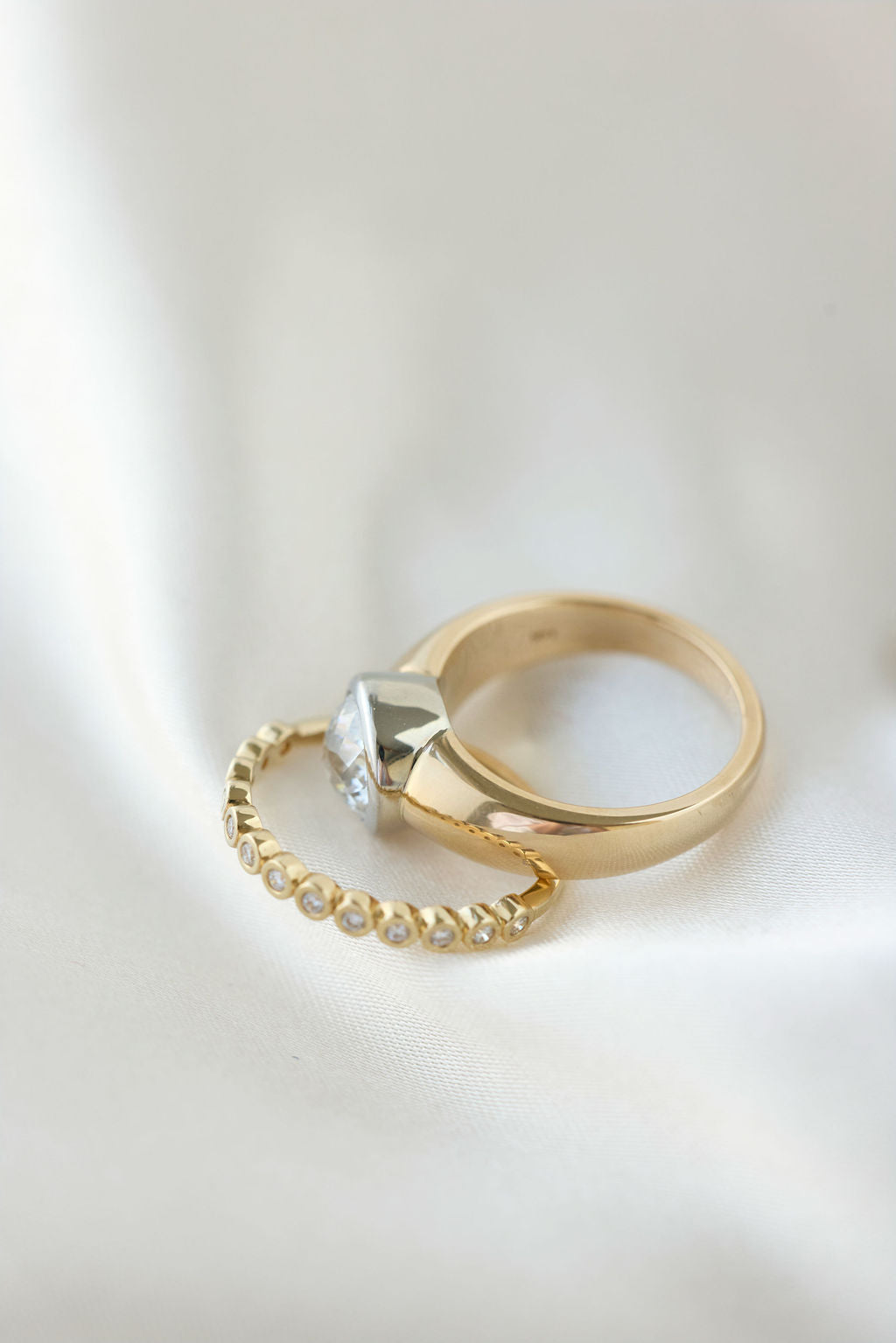 2 CT Round Halo & Pave Lab Grown Diamond Engagement Ring