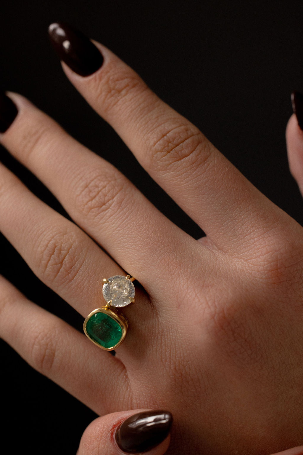2 CT Round Halo & Pave Lab Grown Diamond Engagement Ring