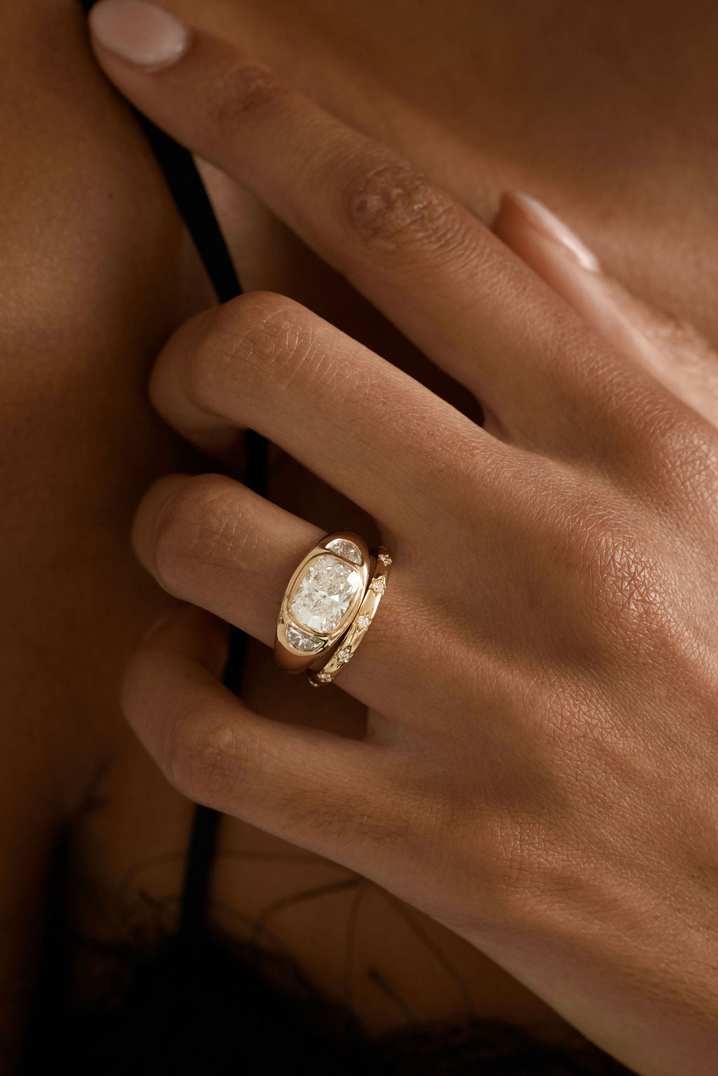 2 CT Round Halo & Pave Lab Grown Diamond Engagement Ring