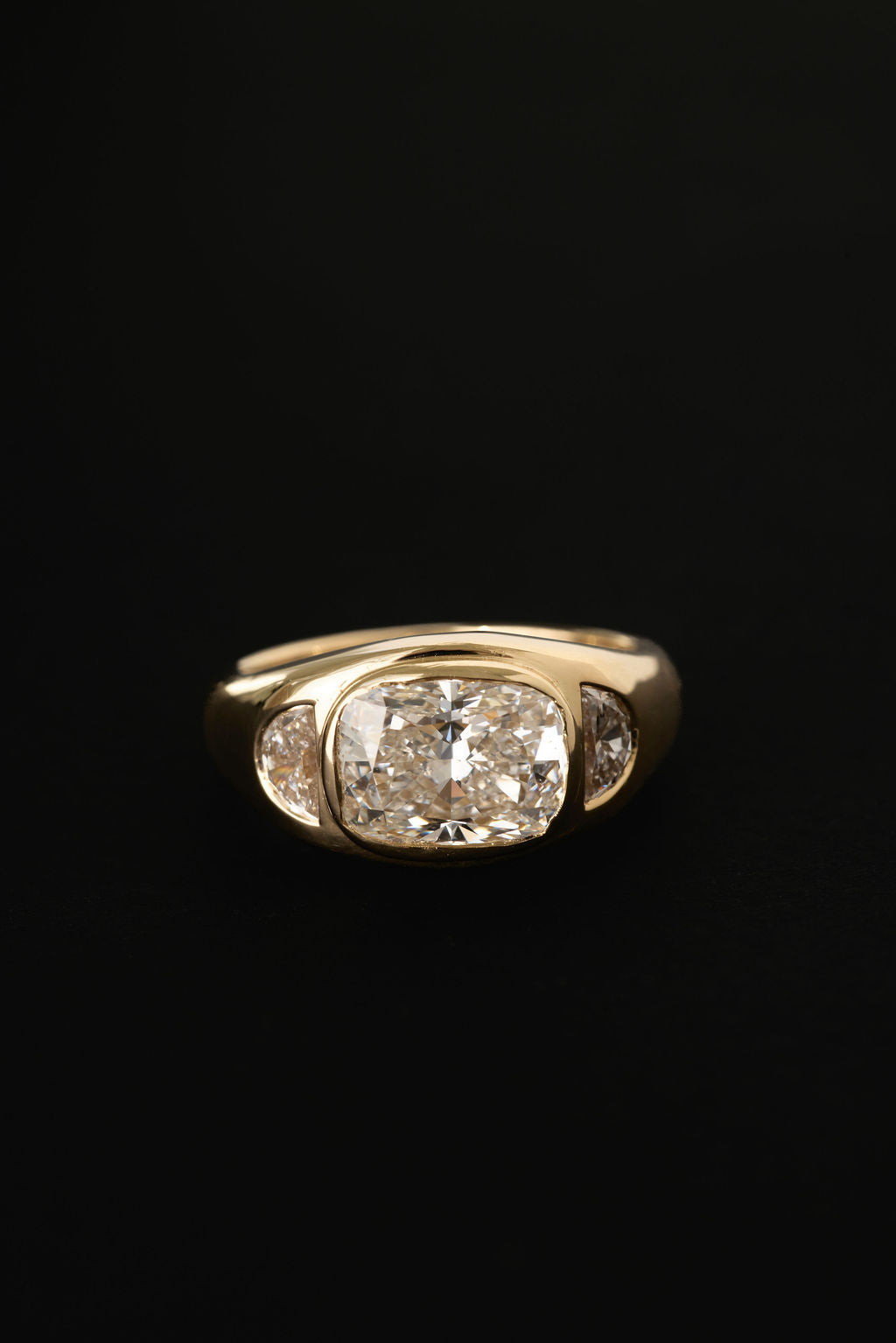2 CT Round Halo & Pave Lab Grown Diamond Engagement Ring