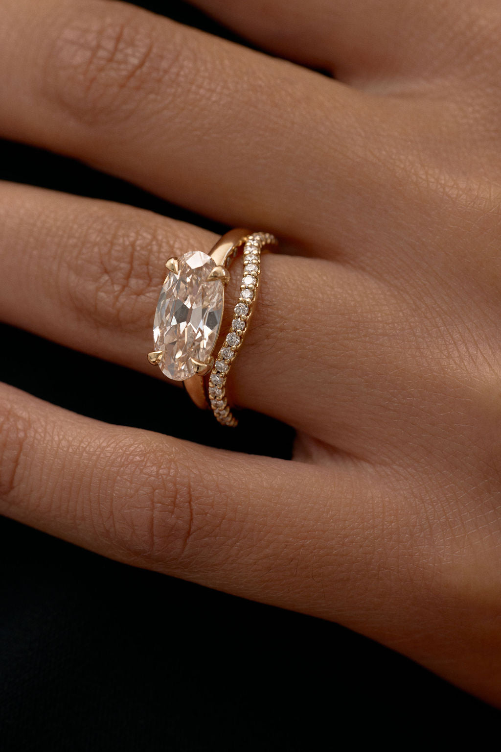 2 CT Round Halo & Pave Lab Grown Diamond Engagement Ring