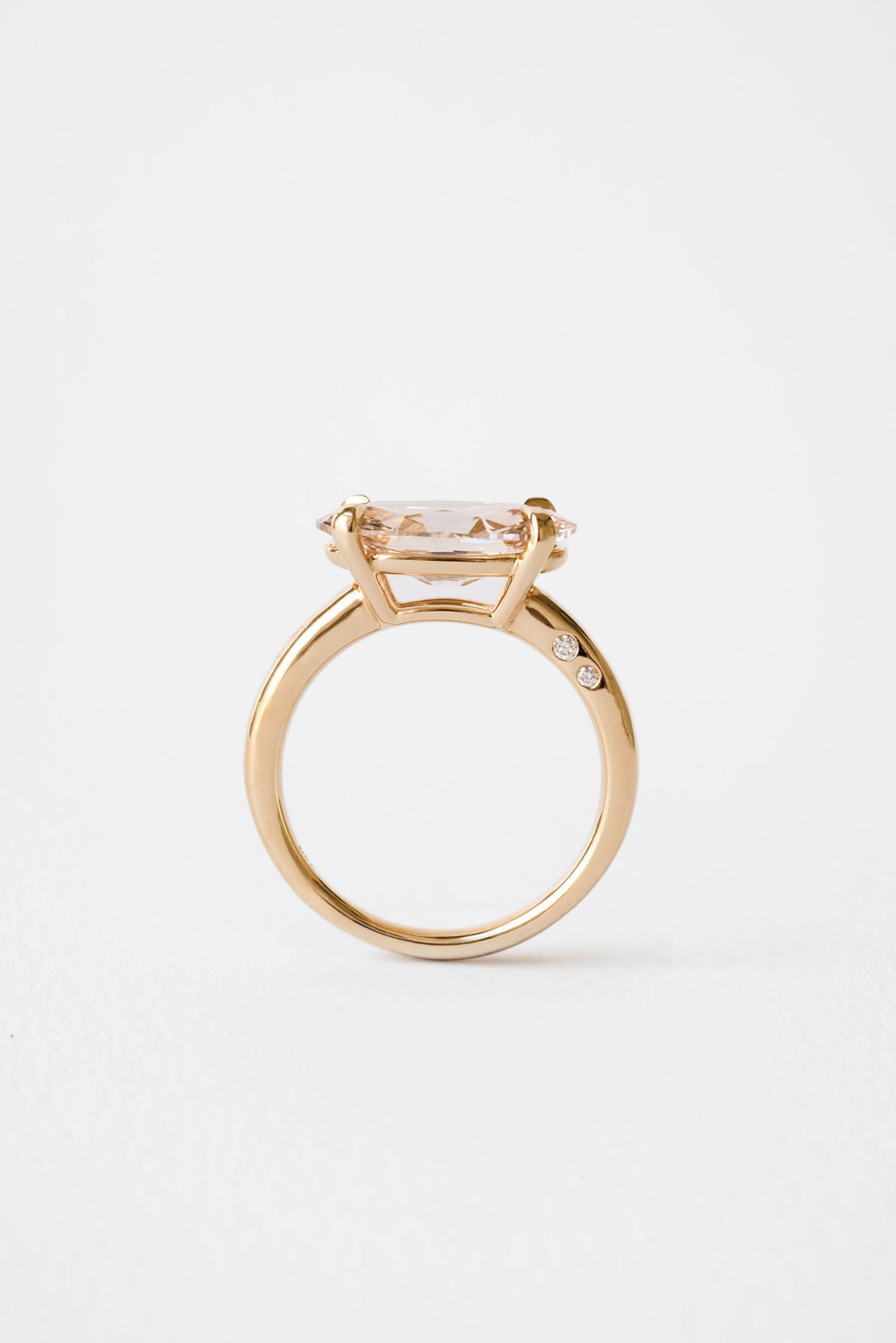 2 CT Round Halo & Pave Lab Grown Diamond Engagement Ring