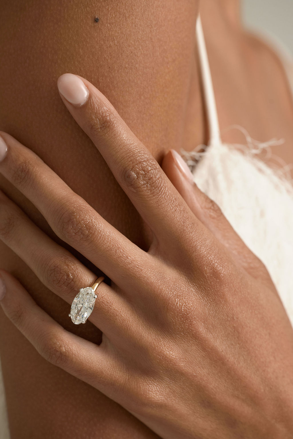 2 CT Round Halo & Pave Lab Grown Diamond Engagement Ring
