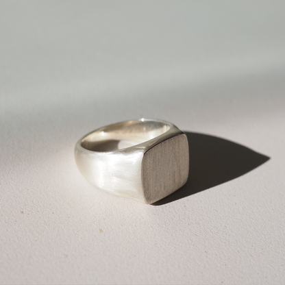 Signet Men's Wedding Band