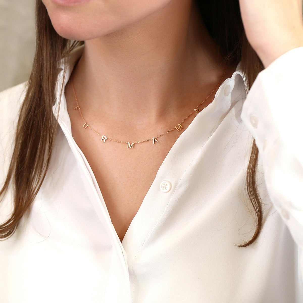 Name Metal Necklace