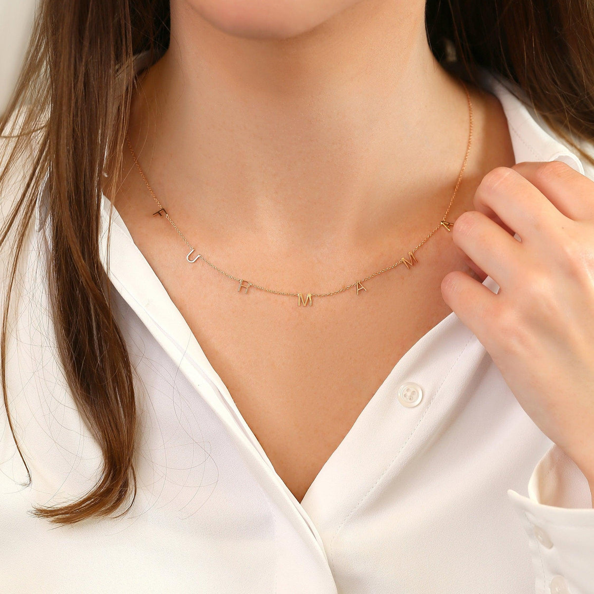 Name Metal Necklace