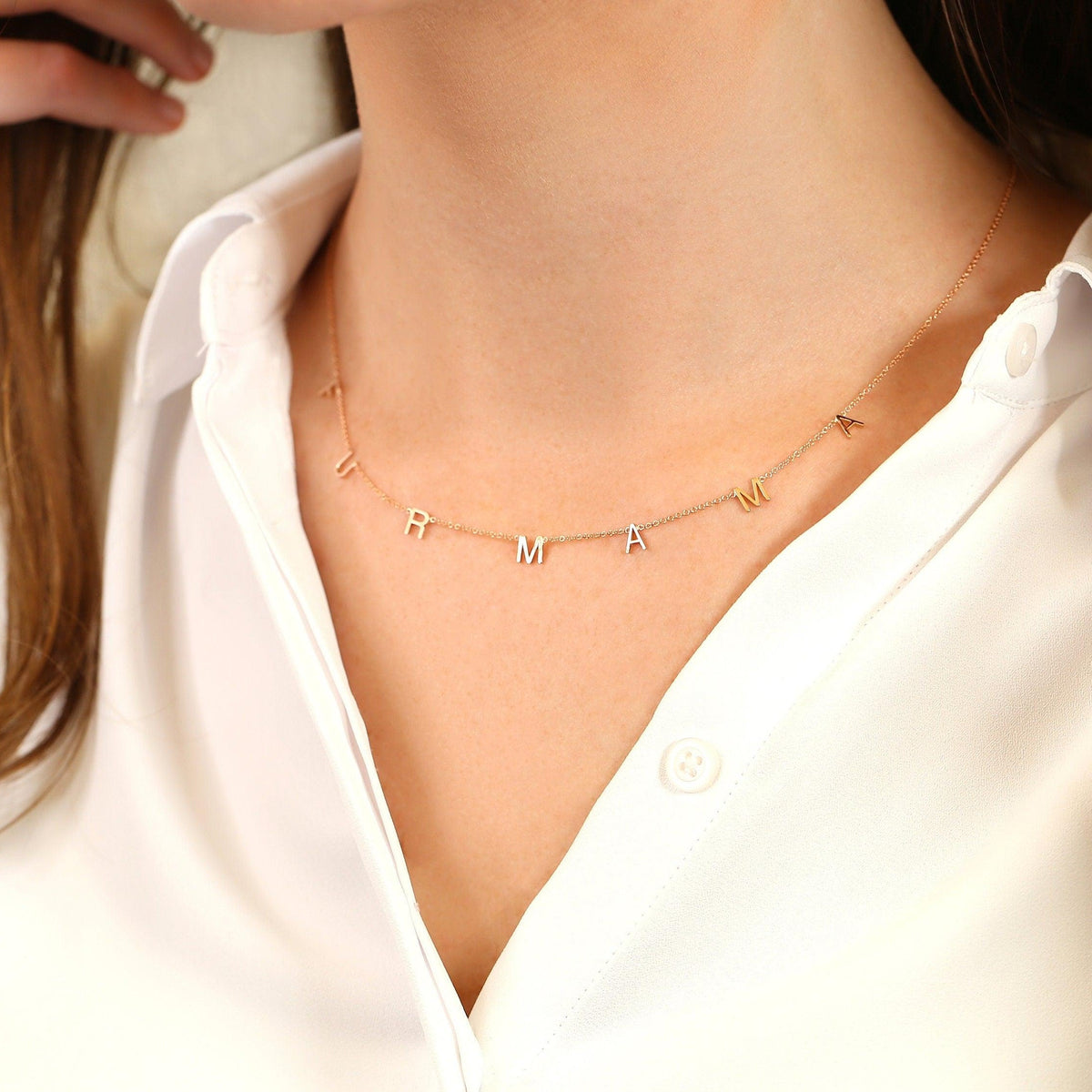 Name Metal Necklace
