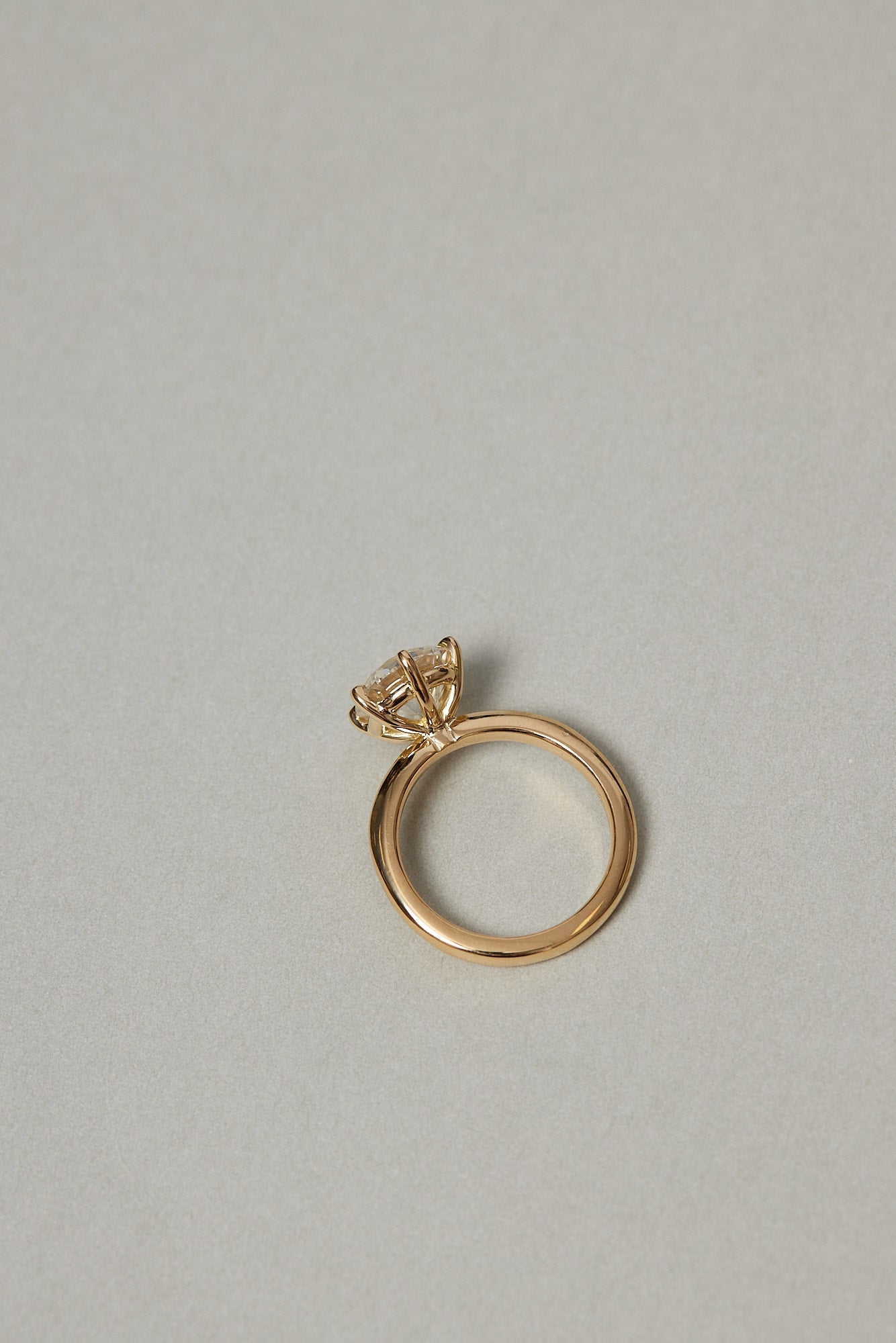 0.40 CT Pear Halo & Pave Lab Grown Diamond Engagement Ring