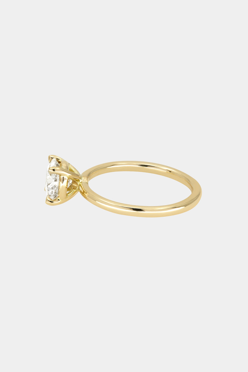0.40 CT Pear Halo & Pave Lab Grown Diamond Engagement Ring