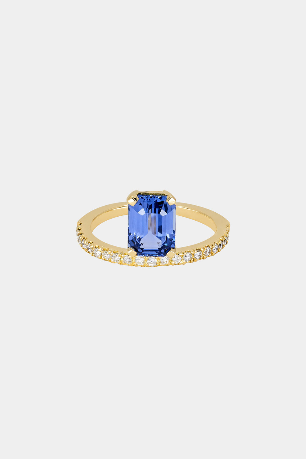 0.40 CT Pear Halo & Pave Lab Grown Diamond Engagement Ring