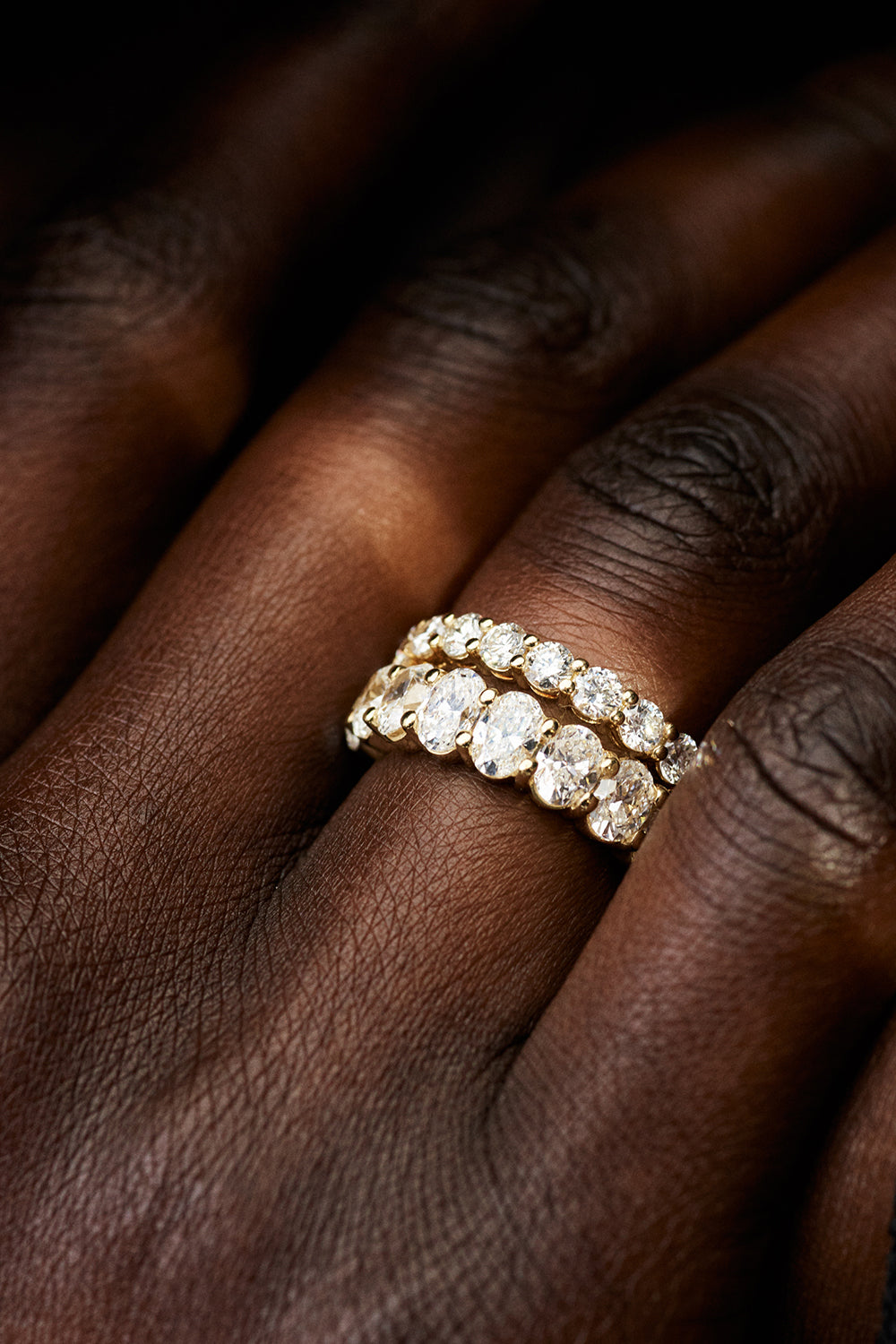 0.15 TCW Round Milgrain Lab Grown Diamond Wedding Band