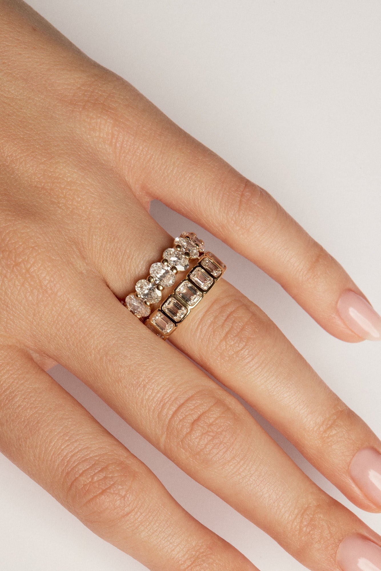0.15 TCW Round Milgrain Lab Grown Diamond Wedding Band