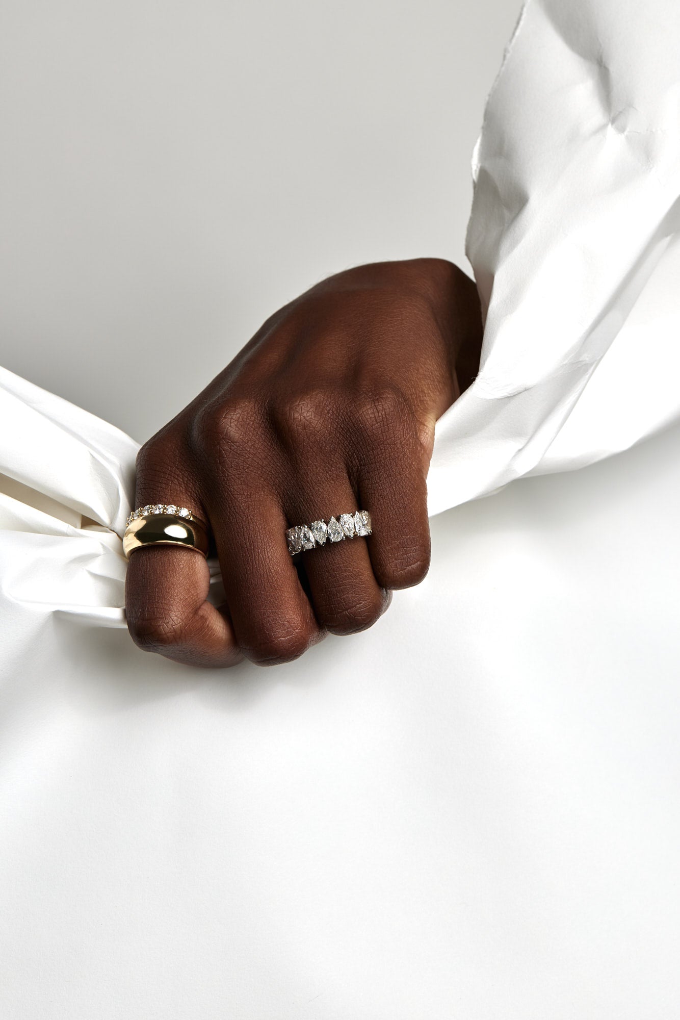 0.15 TCW Round Milgrain Lab Grown Diamond Wedding Band
