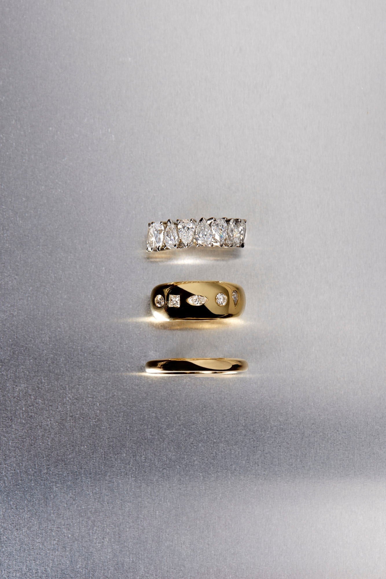 0.15 TCW Round Milgrain Lab Grown Diamond Wedding Band