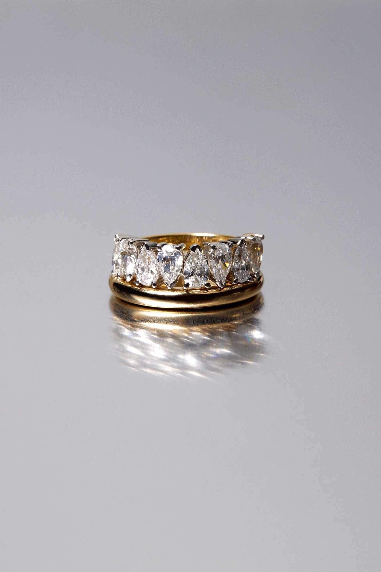 0.15 TCW Round Milgrain Lab Grown Diamond Wedding Band