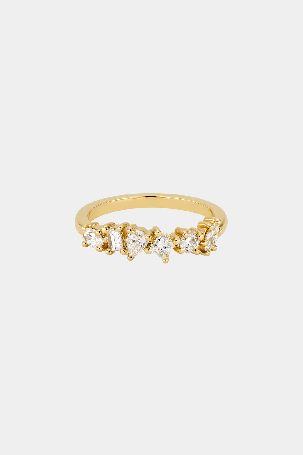 0.15 TCW Round Milgrain Lab Grown Diamond Wedding Band