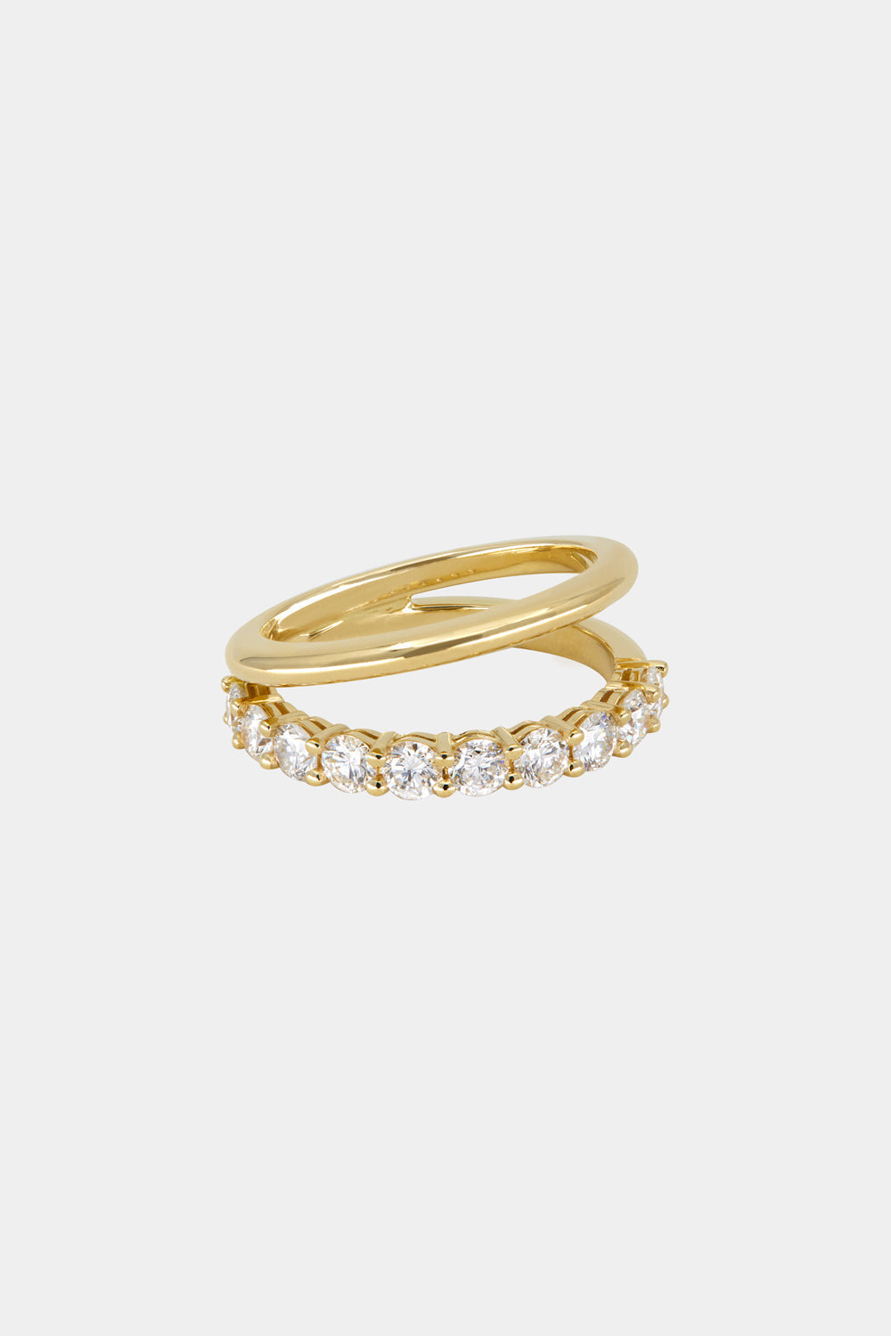 0.15 TCW Round Milgrain Lab Grown Diamond Wedding Band
