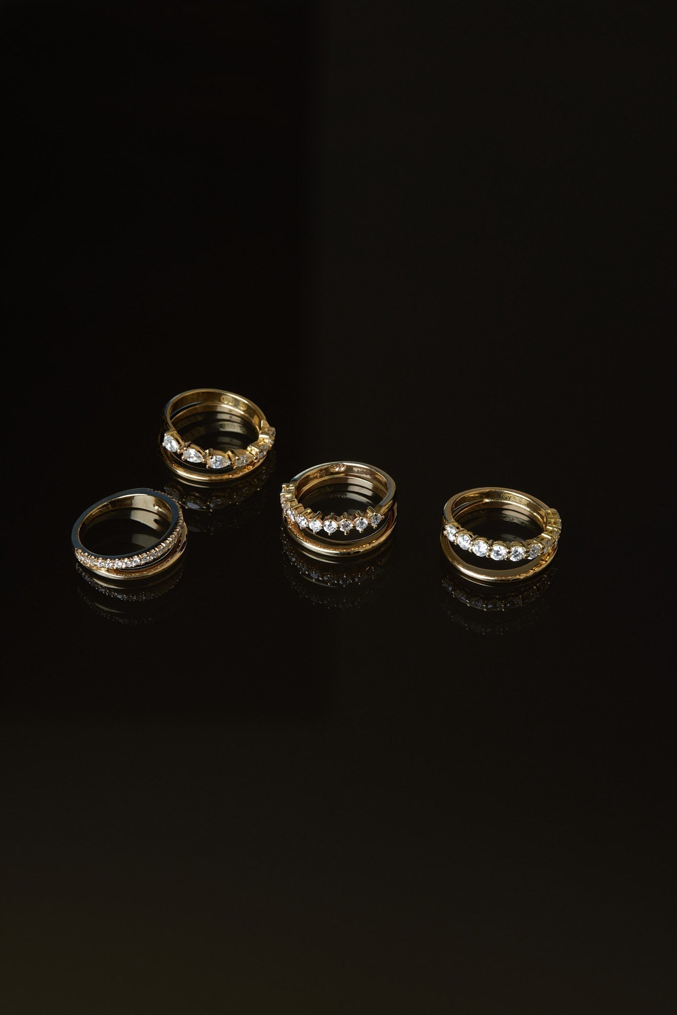 0.15 TCW Round Milgrain Lab Grown Diamond Wedding Band