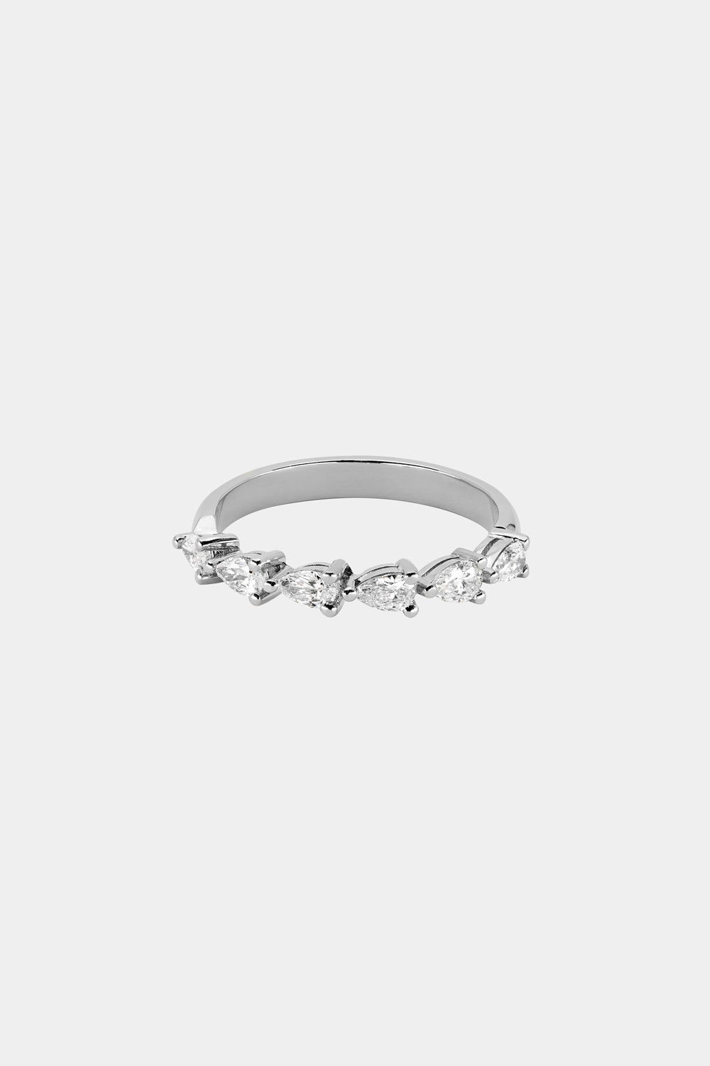 0.15 TCW Round Milgrain Lab Grown Diamond Wedding Band