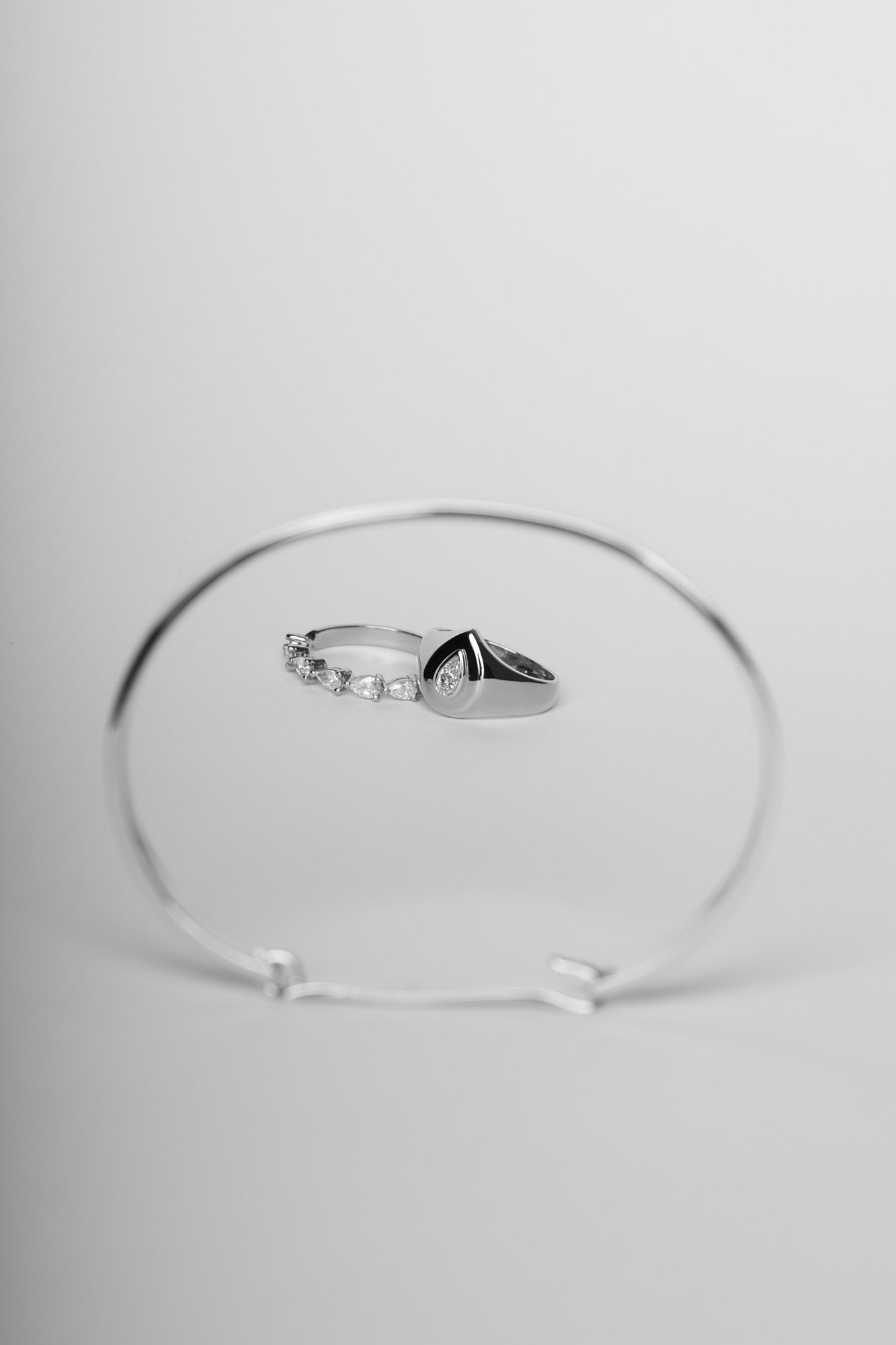 0.15 TCW Round Milgrain Lab Grown Diamond Wedding Band