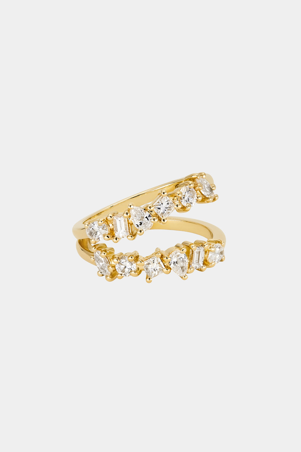 0.15 TCW Round Milgrain Lab Grown Diamond Wedding Band