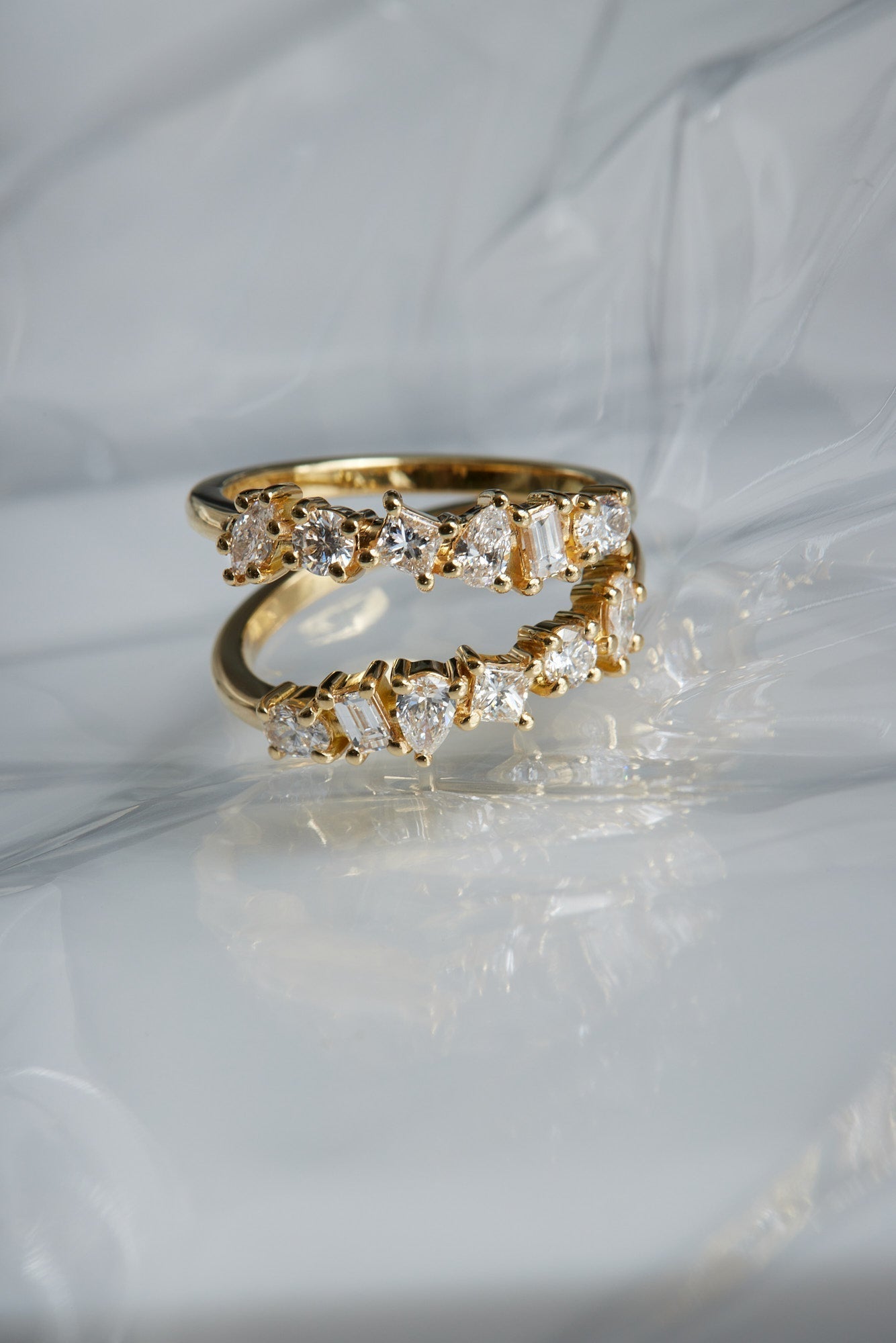 0.15 TCW Round Milgrain Lab Grown Diamond Wedding Band