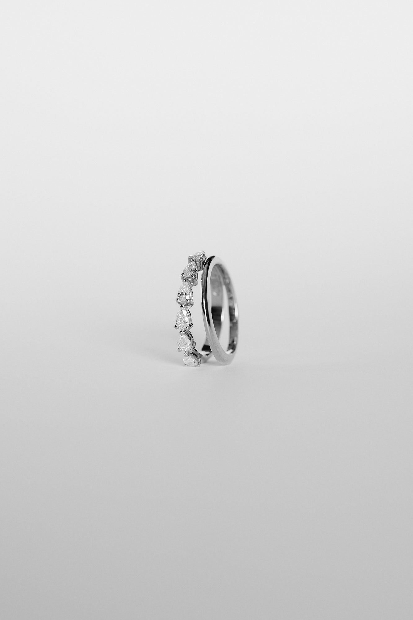 0.15 TCW Round Milgrain Lab Grown Diamond Wedding Band