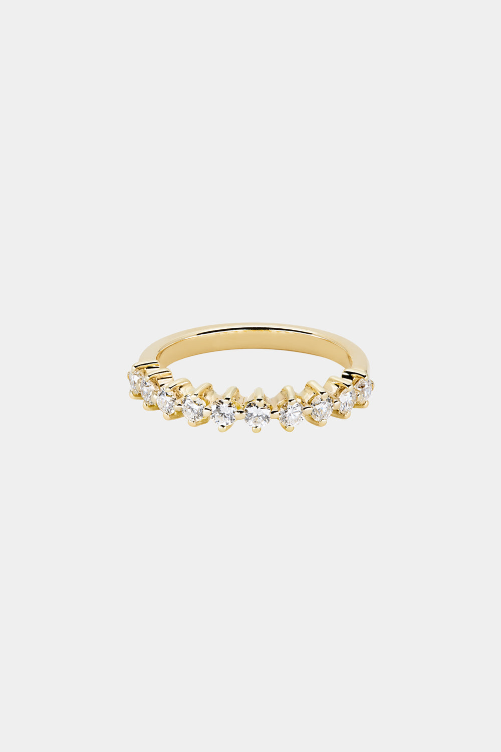 0.15 TCW Round Milgrain Lab Grown Diamond Wedding Band