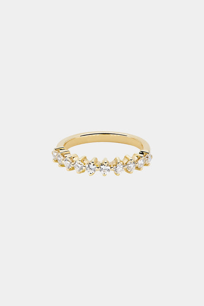 0.50ct Round Half Eternity Lab Grown Diamond Wedding Band